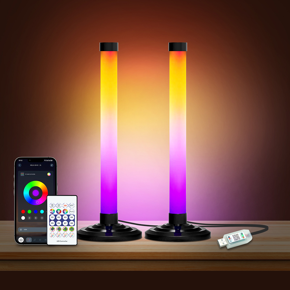 Pc Gaming Kit - 2 4 Lampu Lantai LED RGB