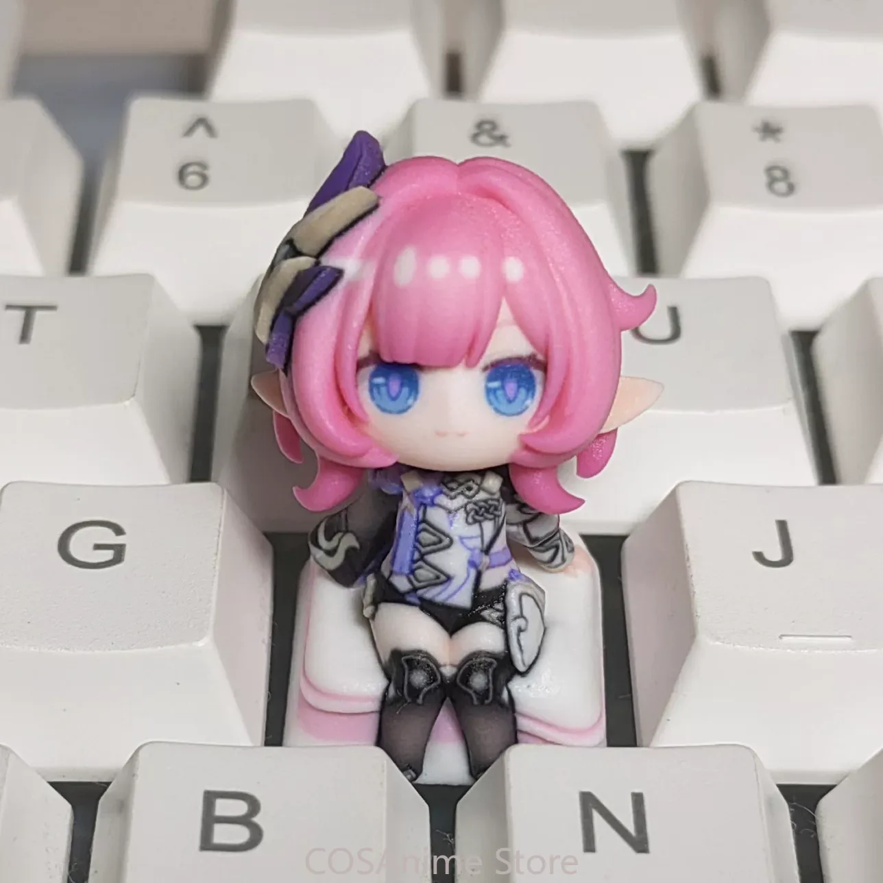 Mechanical Keyboard - Honkai Impact 3 Elysia Cosplay Anime