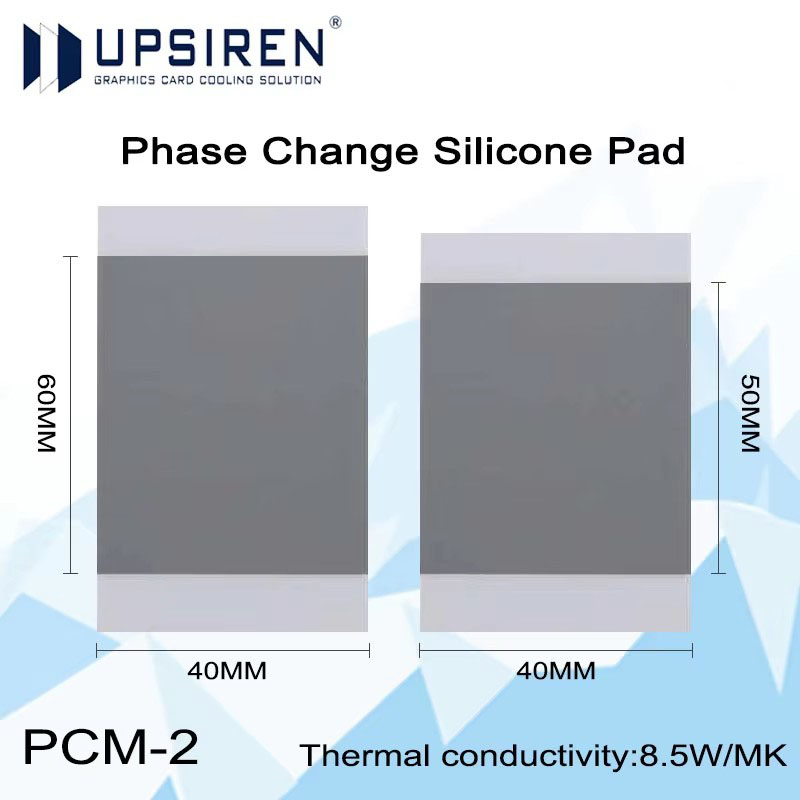 Laptop Cooling Pad - Upsirene PCM-1PCM-2 8.5W/mk bantalan silikon perubahan