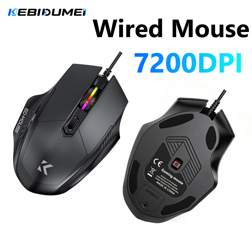 Pc Gaming Gta 6 - KEBIDUMEI 7200DPI Mouse Berkabel 6 Tombol