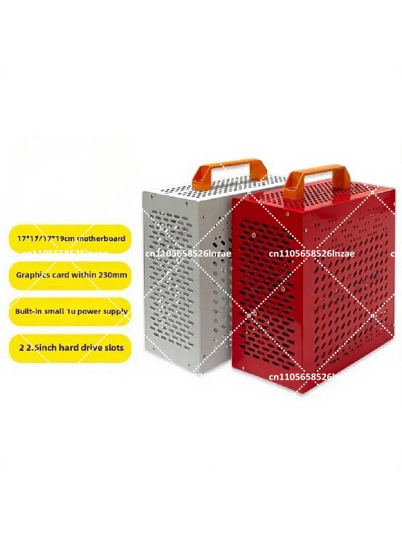 Pc Gaming Portable - Casing PC Mini ITX Putih 7.9L