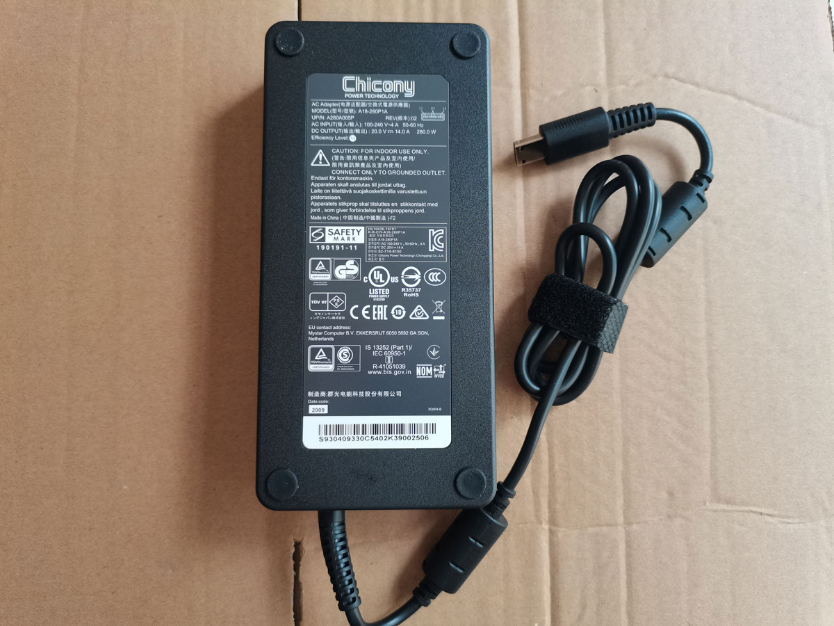 Pc Gaming Xịn - Adaptor AC OEM Chicony 20V 14A