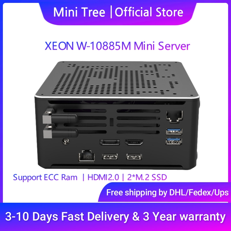 Pc Gaming High End - Intel Xeon W-10885M, RAM ECC Win11