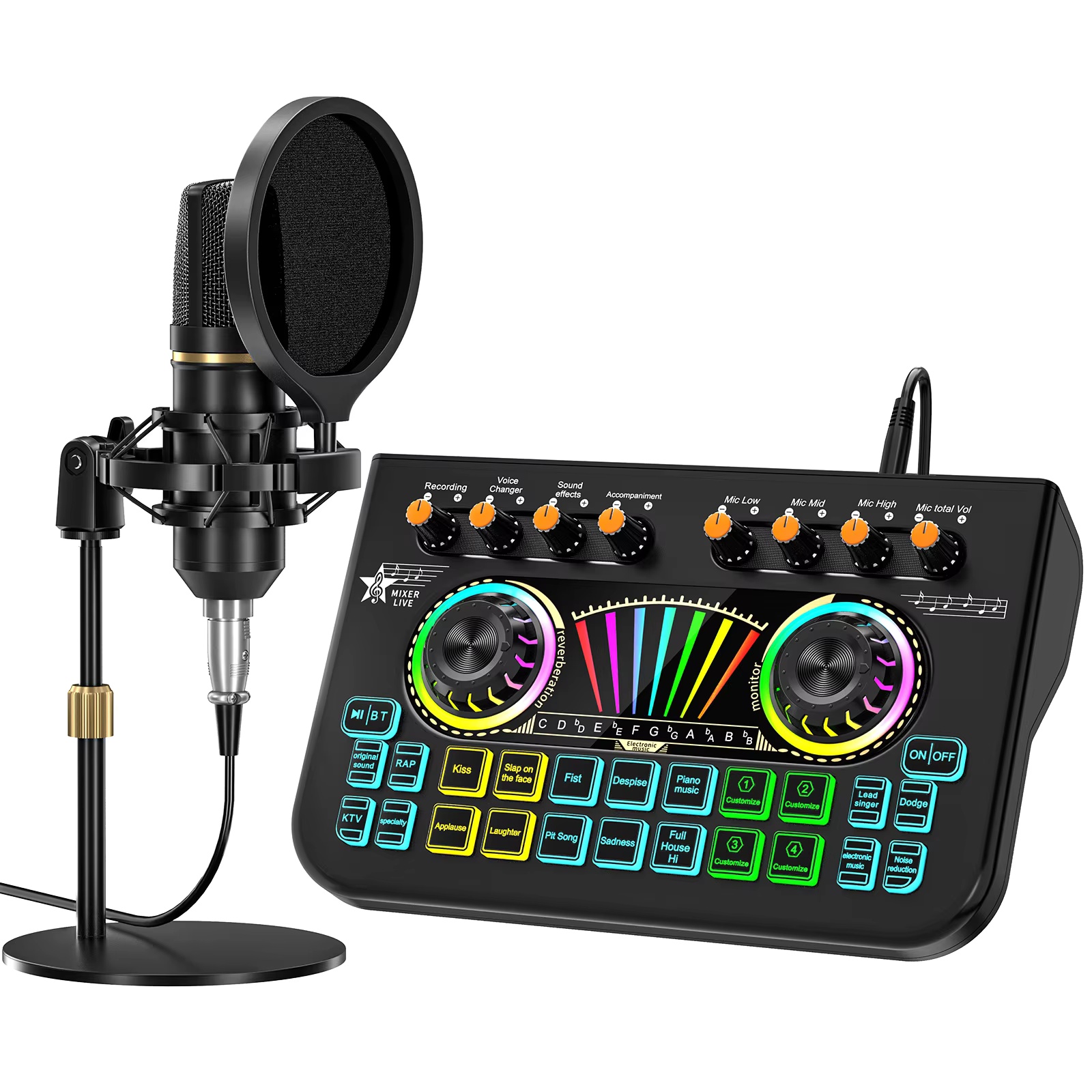 Pc Gaming Kit - Tenlamp X3 BM800 Paket Mikrofon Podcast