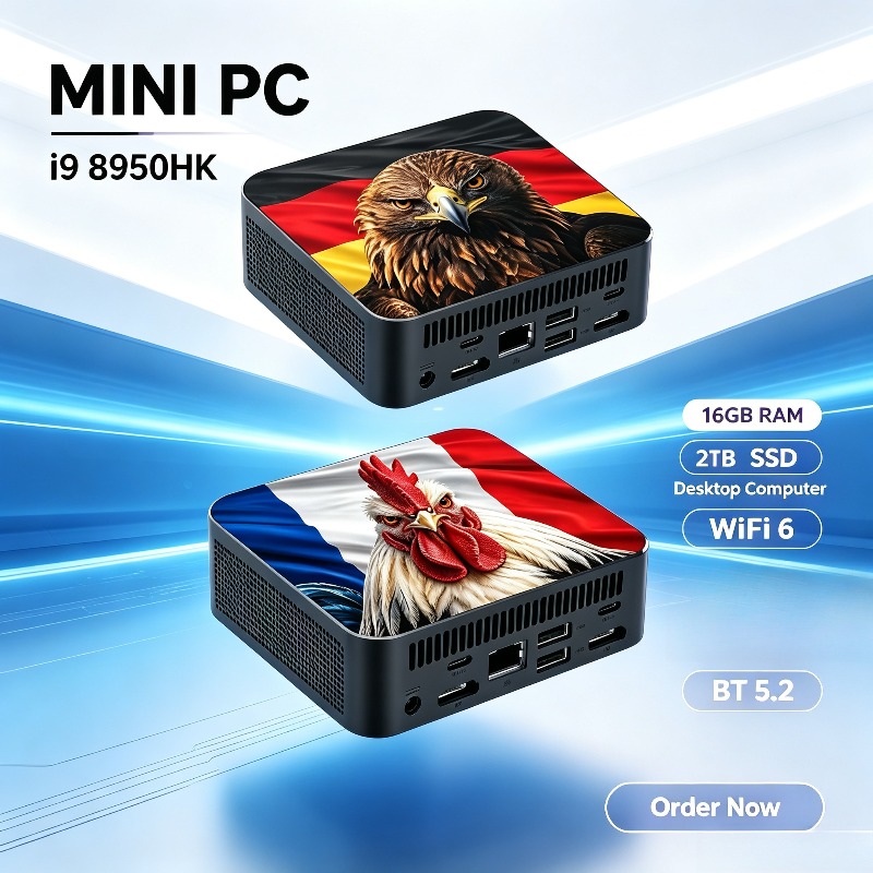 Pc Gaming Portable - Komputer Gaming Mini Intel i9 8950HK