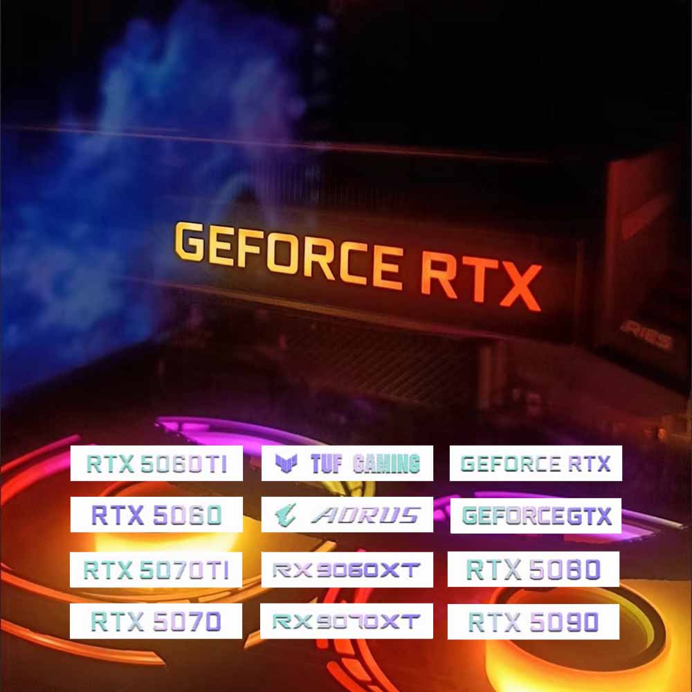 Pc Gaming Msi - Panel Pencahayaan ARGB GPU PC Putih