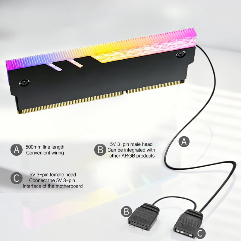 Pendingin Memori Komputer Desk - Pc Gaming Ddr3 ulasan dan harga