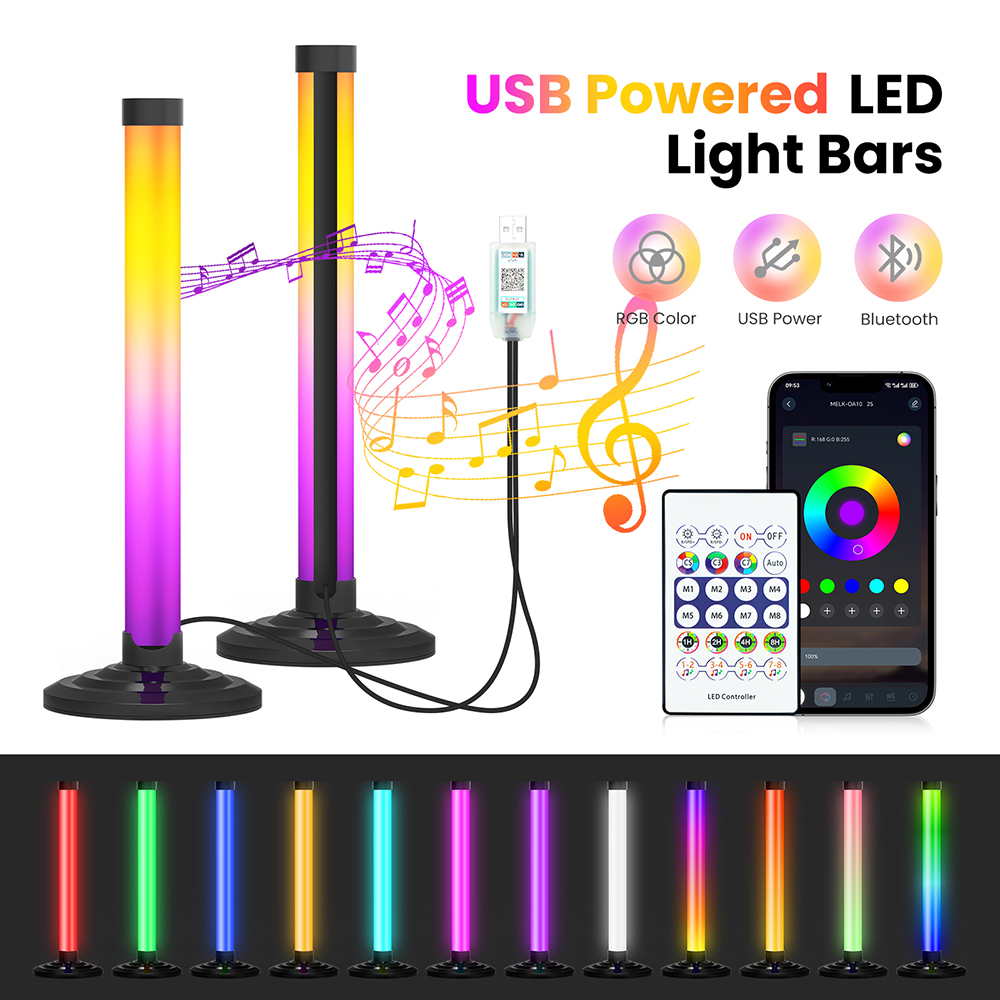 2 4 Lampu Lantai LED RGB Kit P - Pc Gaming Kit ulasan dan harga