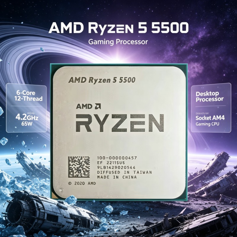 AMD Ryzen 5 5500 AM4 CPU Deskt - Amd Cpu Ryzen 5 ulasan dan harga