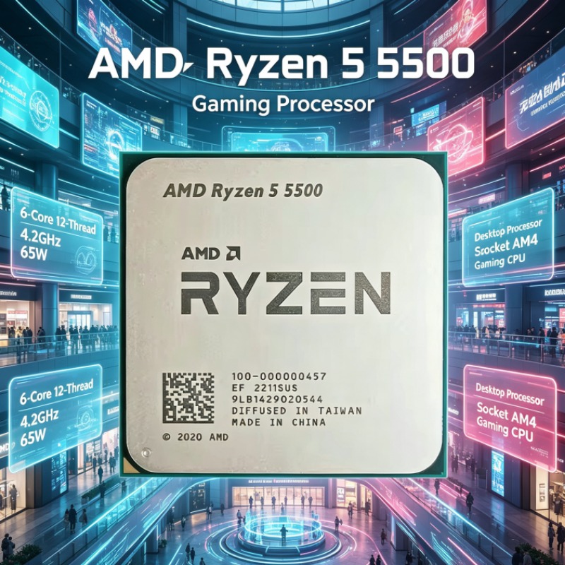 AMD Ryzen 5 5500 AM4 CPU Deskt - Amd Cpu Ryzen 5 ulasan dan harga