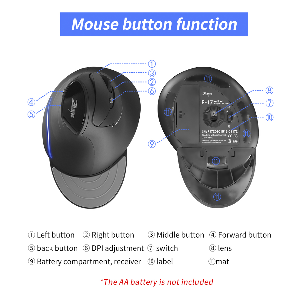 ZELOTES F-17 6 Tombol Mouse Op - Pc Gaming Gta 6 ulasan dan harga