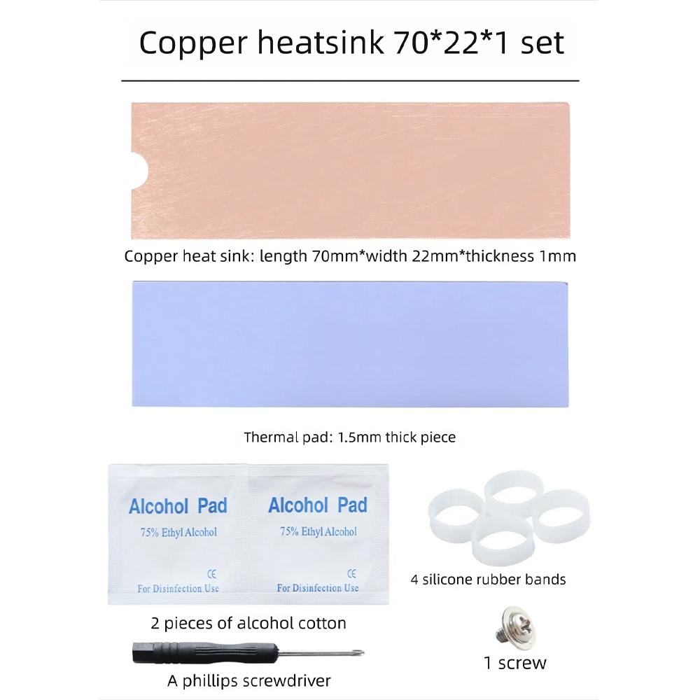 Heatsink SSD M.2 untuk NVMe NG - Laptop Cooling Pad ulasan dan harga