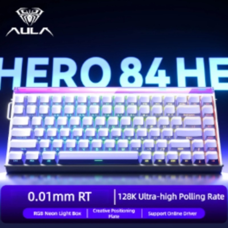 AULA HERO84 Keyboard Gaming Me - Mechanical Keyboard ulasan dan harga