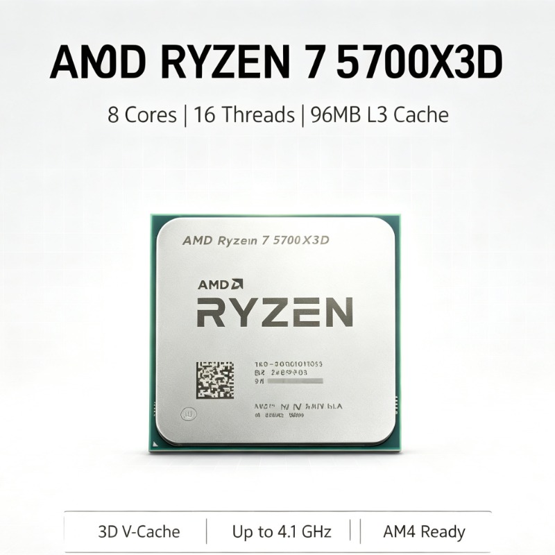 Prosesor Desktop AMD R7 5700X  - Pc Gaming High End ulasan dan harga