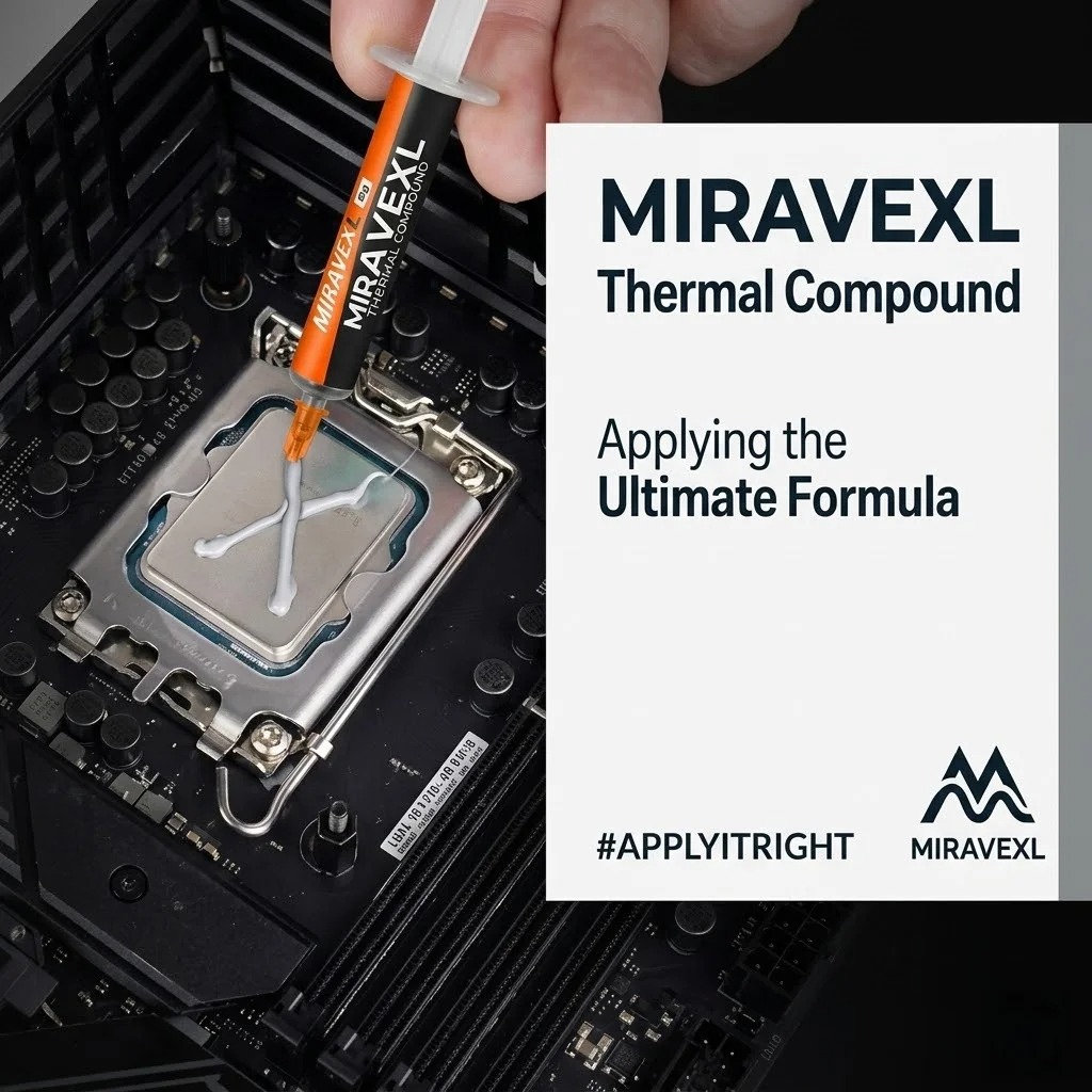 MIRAVEXL 8g Pasta Termal Tahan - Pc Gaming Kit ulasan dan harga