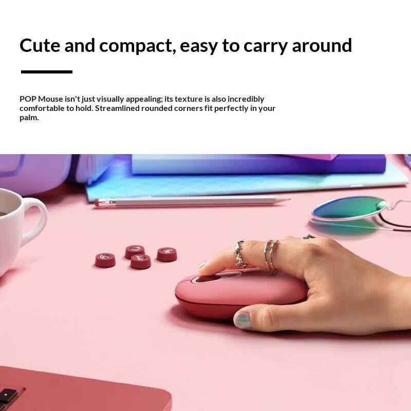Logitech POP Mouse Presisi Tin - Pc Gaming High End ulasan dan harga