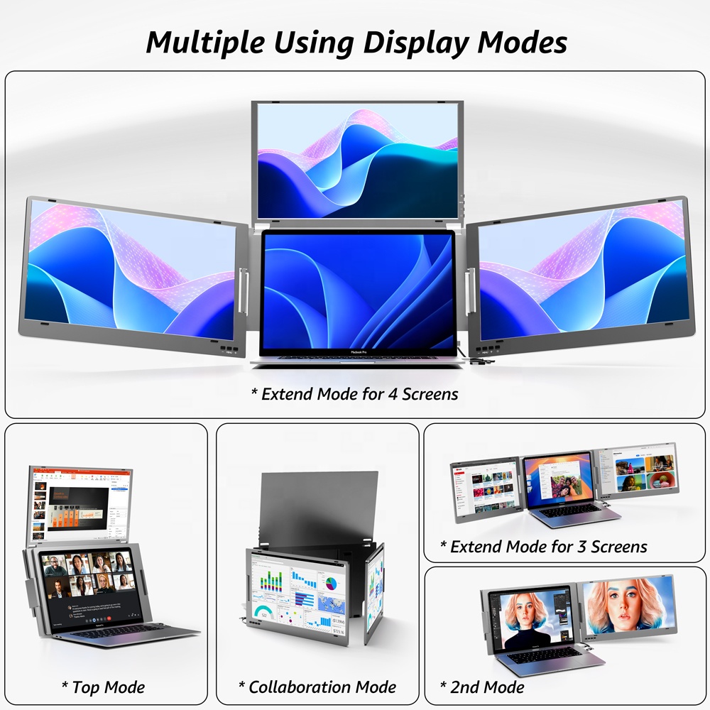 Monitor Ekstensi Laptop Layar  - Pc Gaming Portable ulasan dan harga