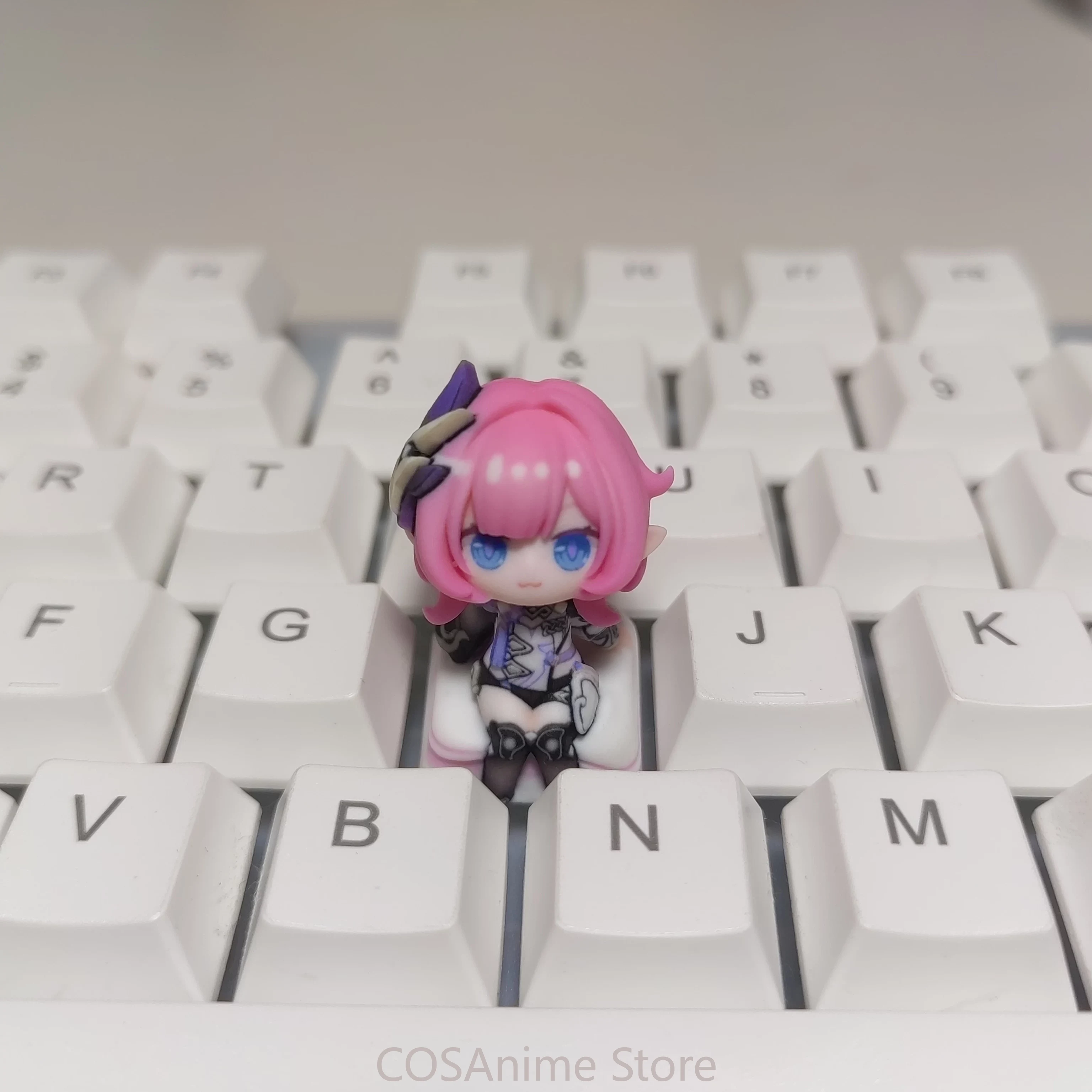 Honkai Impact 3 Elysia Cosplay - Mechanical Keyboard ulasan dan harga