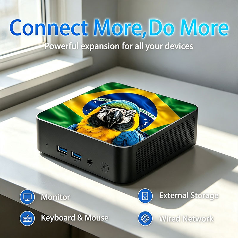 Mini PC Core i9-8950HK 16GB RA - Pc Gaming Portable ulasan dan harga