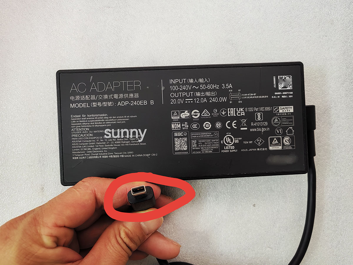 Adaptor AC OEM ADP-240EB B 0A0 - Pc Gaming Asus ulasan dan harga