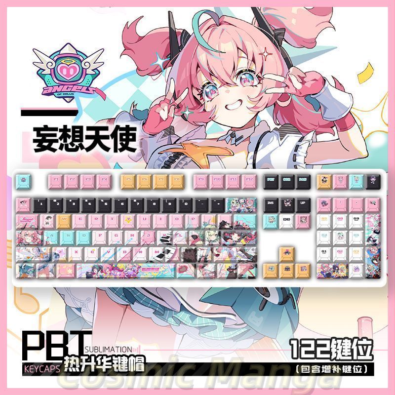 Zenless Zone Zero Angels of De - Mechanical Keyboard ulasan dan harga
