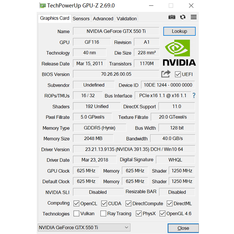 SOYO GTX 550TI GDDR5 Kartu Gra - Pc Gaming Ff ulasan dan harga