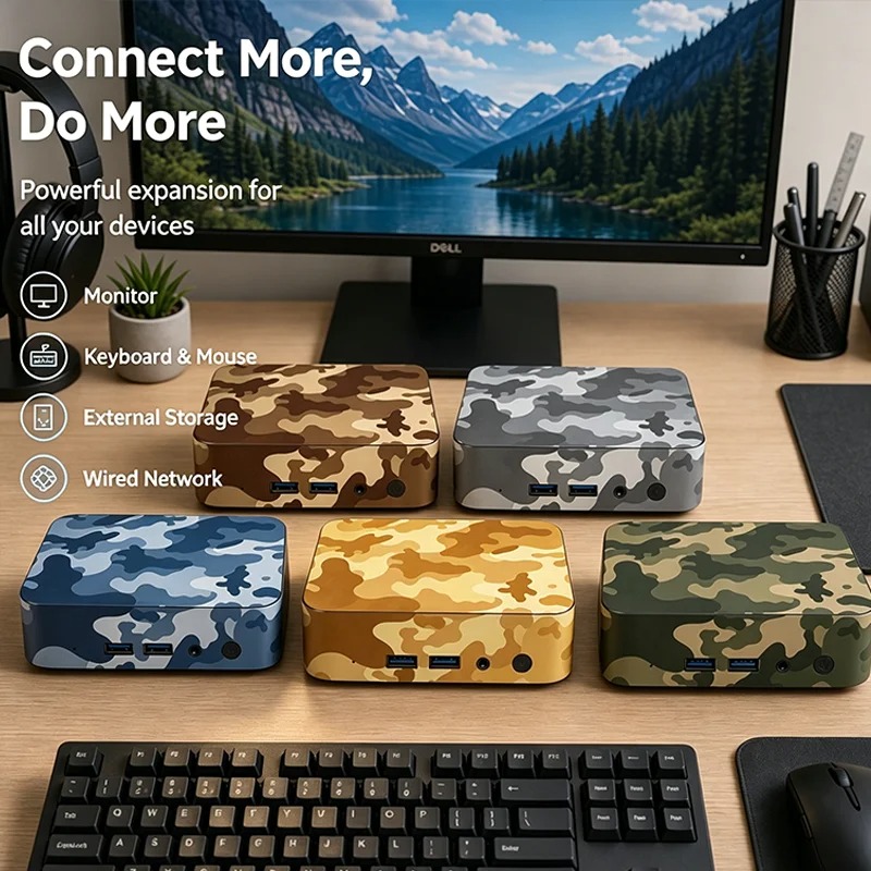 PC Mini Kompak Intel N150 Mini - Pc Gaming Gta 6 ulasan dan harga