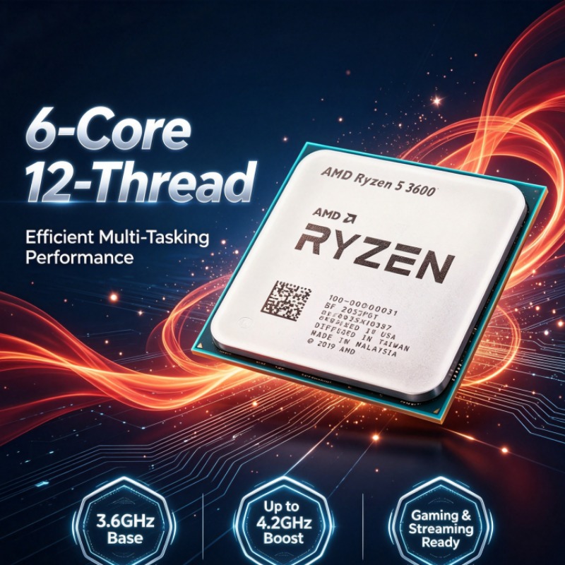 Ryzen 5 3600 CPU 6-Core 12-Thr - Amd Cpu Ryzen 5 ulasan dan harga