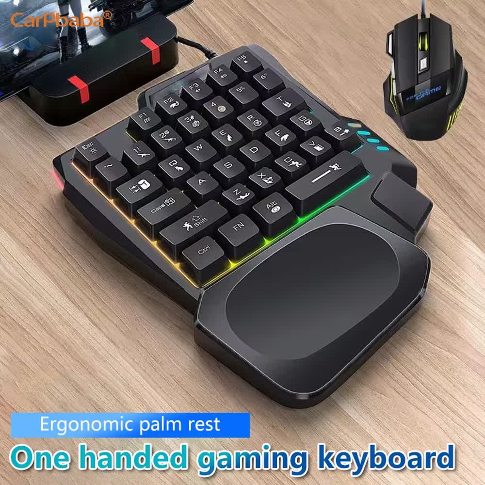 Kit Gaming Satu Tangan USB, Ke - Pc Gaming Kit ulasan dan harga