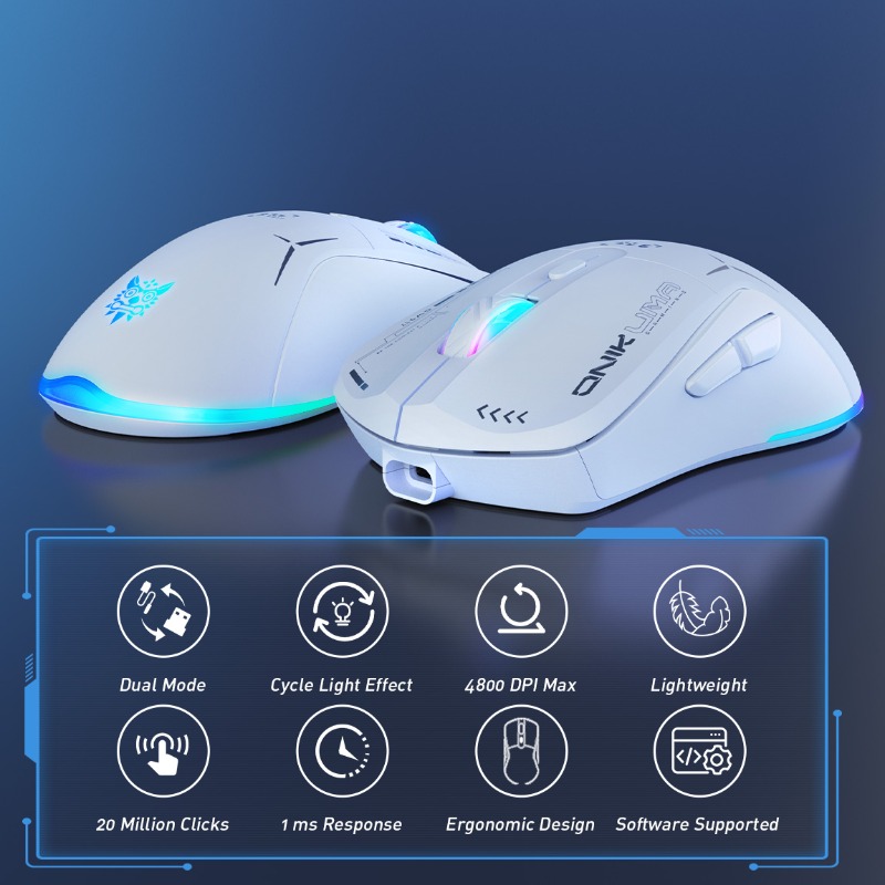 ONIKUMA CW917 Mouse Gaming Nir - Pc Gaming Gta 6 ulasan dan harga