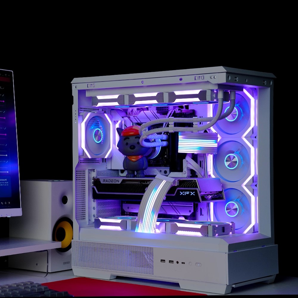 JUMPEAK HS120 Halo ARGB Kipas  - Pc Gaming Ff ulasan dan harga