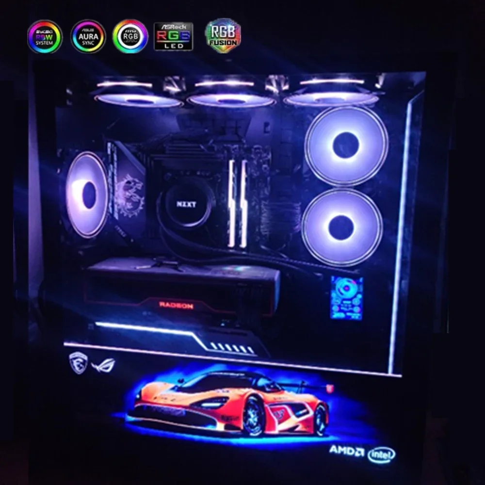 Panel Pencahayaan RGB DIY untu - Pc Gaming Msi ulasan dan harga