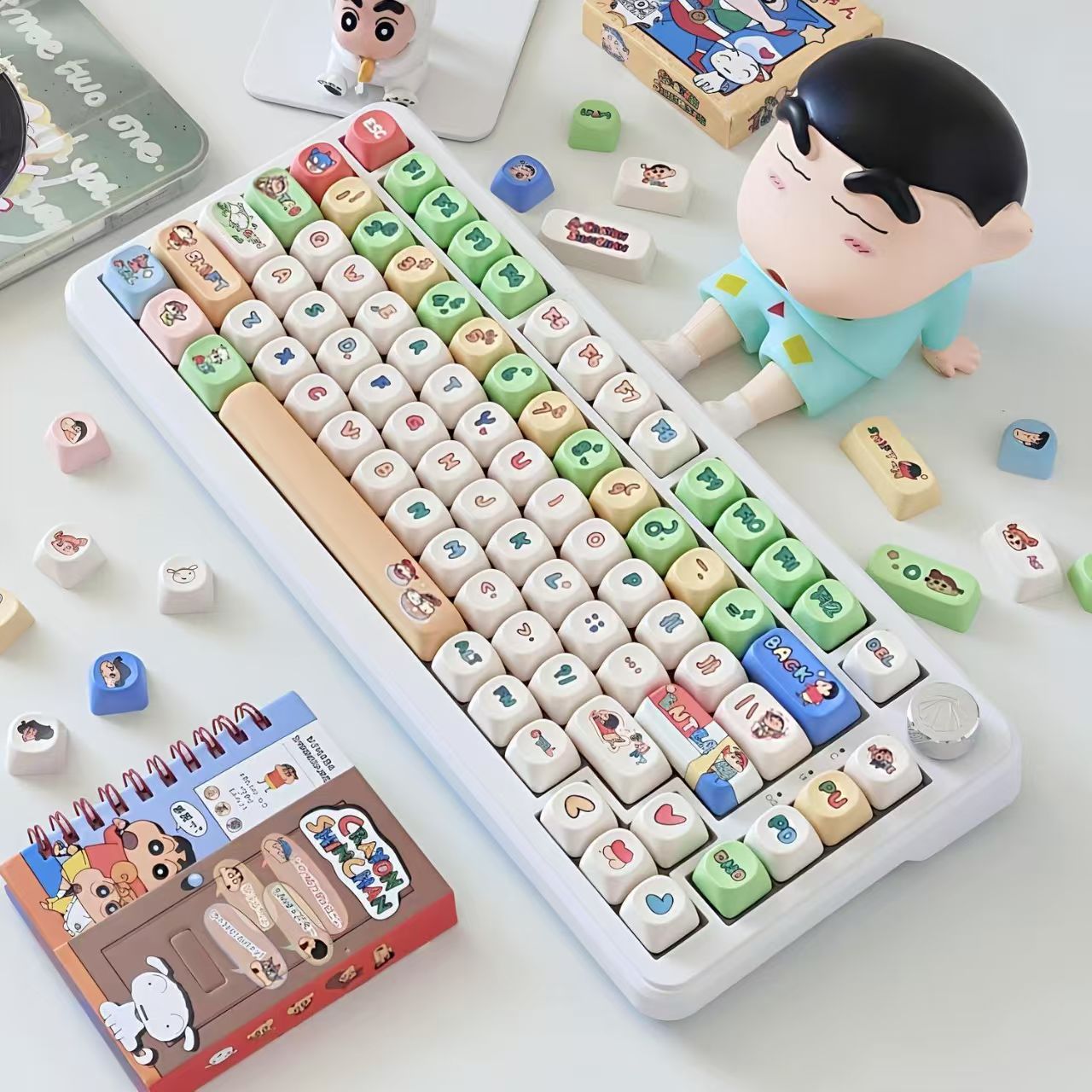 Crayon Shin-chan MOA Keycap Ga - Mechanical Keyboard ulasan dan harga