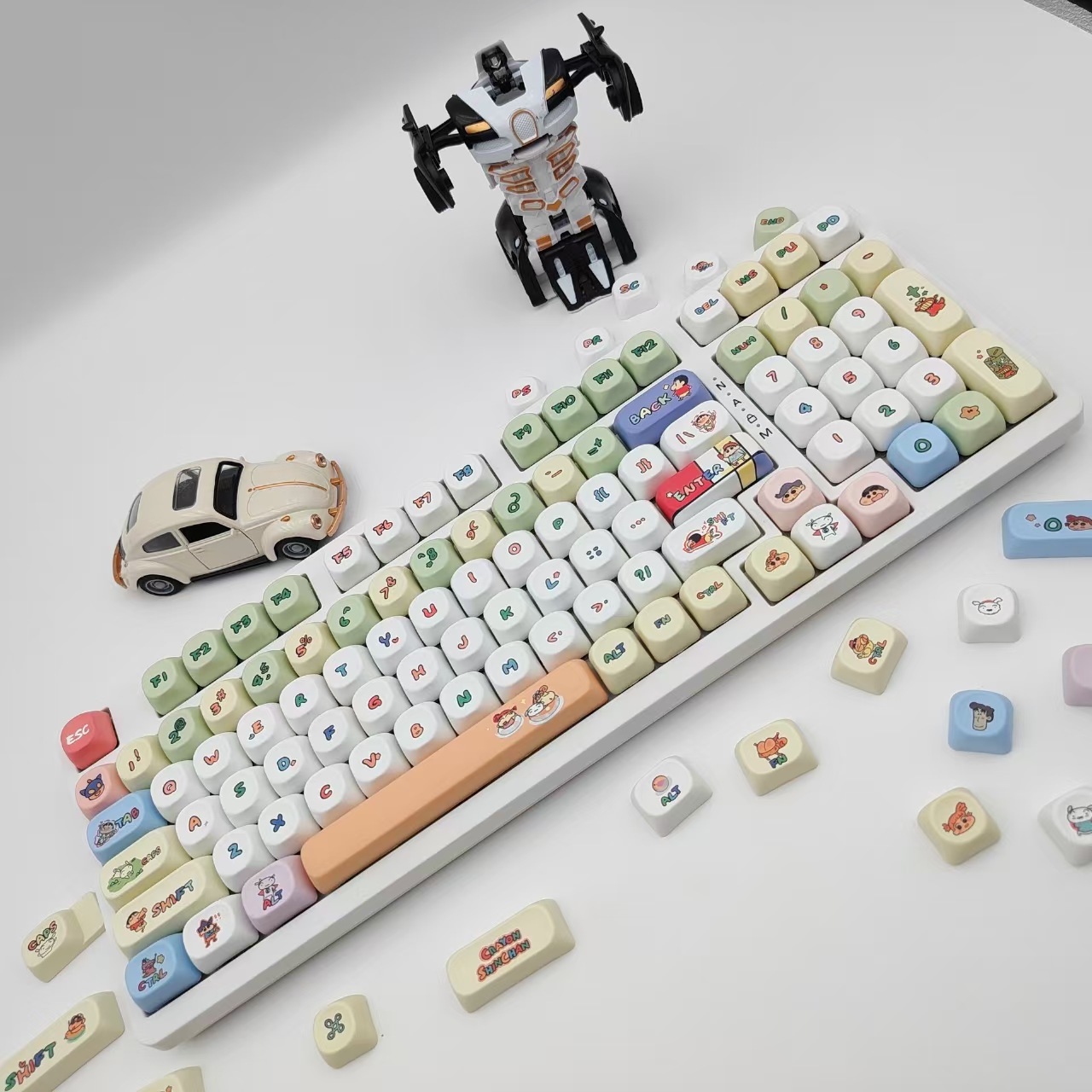 Crayon Shin-chan MOA Keycap Ga - Mechanical Keyboard ulasan dan harga