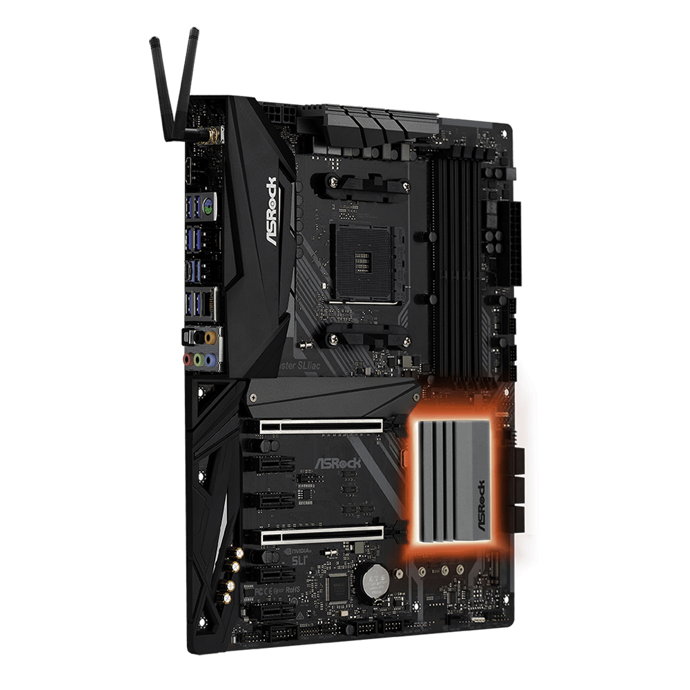 Motherboard ASUS X470 MASTER S - Pc Gaming Asus ulasan dan harga