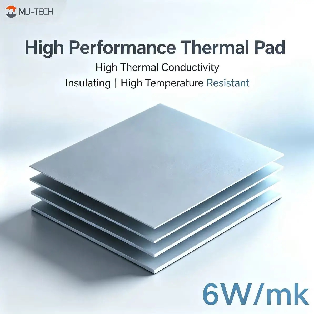 MJ-TECH 6W/mK Bantalan Termal  - Laptop Cooling Pad ulasan dan harga