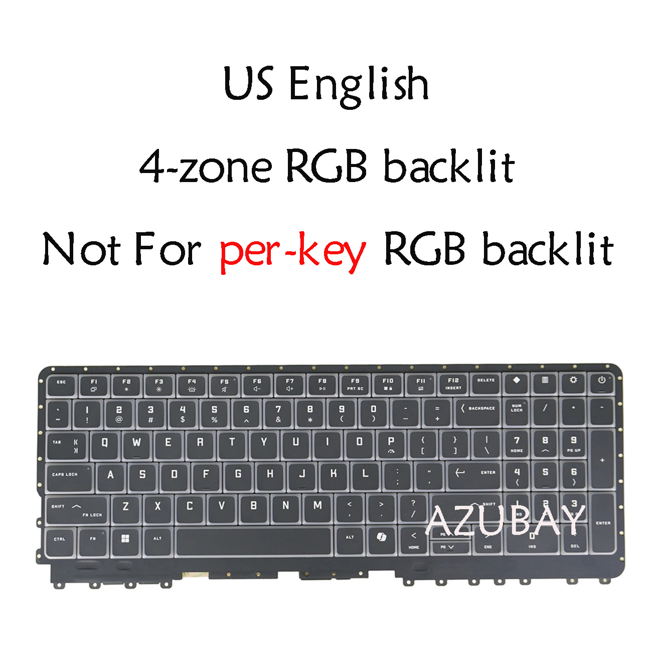 Keyboard Laptop RGB Backlit 4- - Pc Gaming Hp ulasan dan harga
