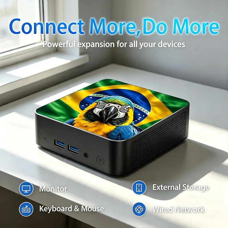 Mini PC Bertema Bendera Meksik - Pc Gaming Portable ulasan dan harga
