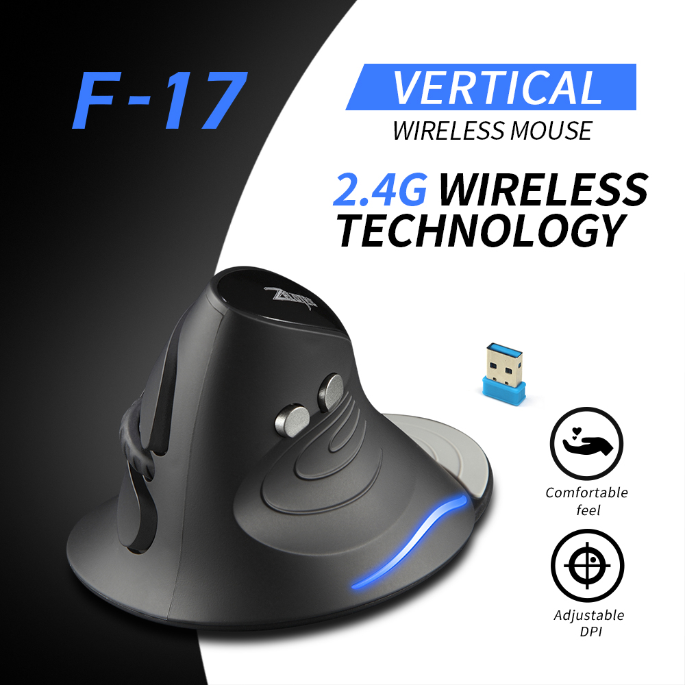 ZELOTES Mouse vertikal F-17, M - Pc Gaming Gta 6 ulasan dan harga
