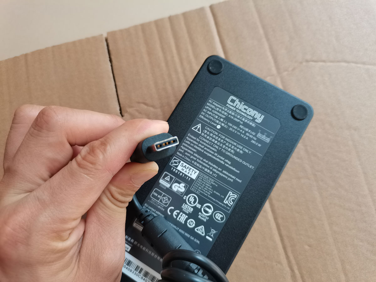 Adaptor AC OEM Chicony 20V 14A - Pc Gaming Xịn ulasan dan harga