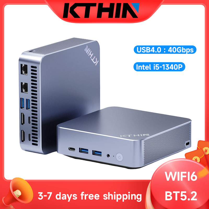 Komputer Mini PC i5-1340P WIFI - Pc Gaming Ddr5 ulasan dan harga
