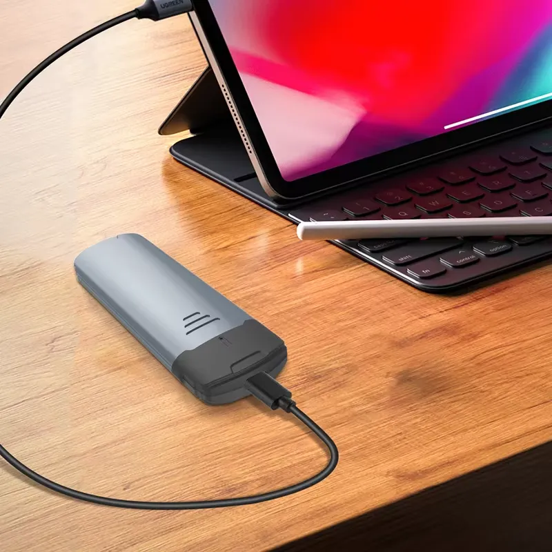 Casing SSD NVMe M2 10Gbps Alum - Pc Gaming Portable ulasan dan harga