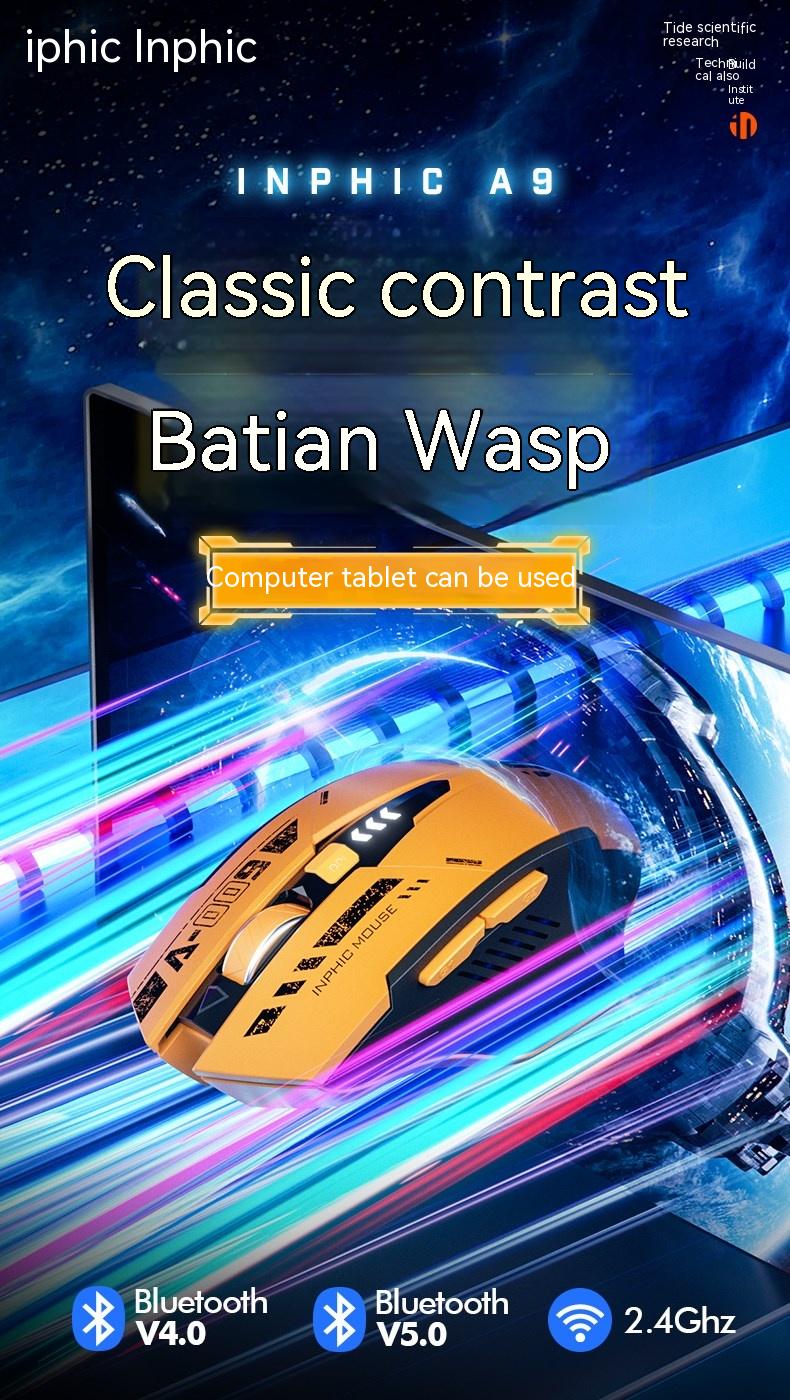 Inpic A9 Mouse Gaming 2.4G, ni - Pc Gaming Gta 6 ulasan dan harga