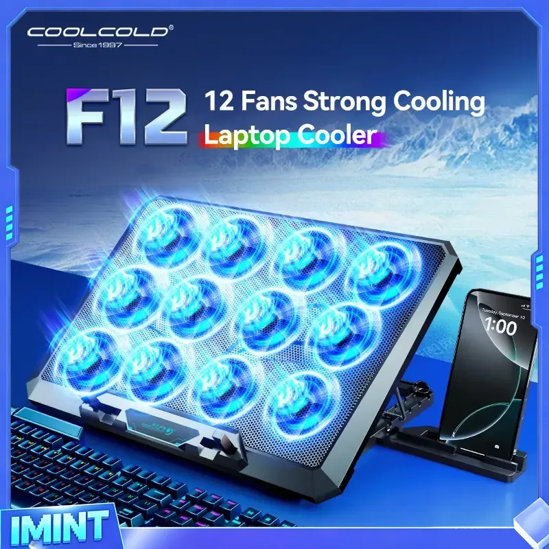 COOLCOLD Alas Pendingin Laptop - Laptop Cooling Pad ulasan dan harga