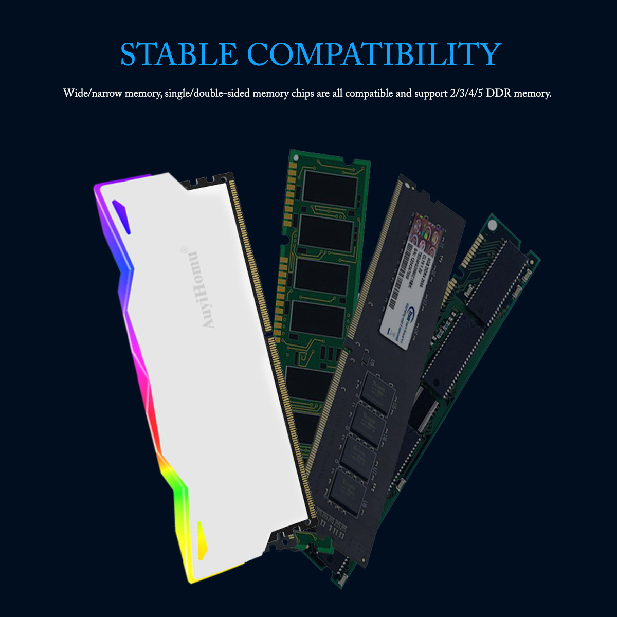 AuyiHomu RGB Heatsink, Pending - Pc Gaming Ddr5 ulasan dan harga