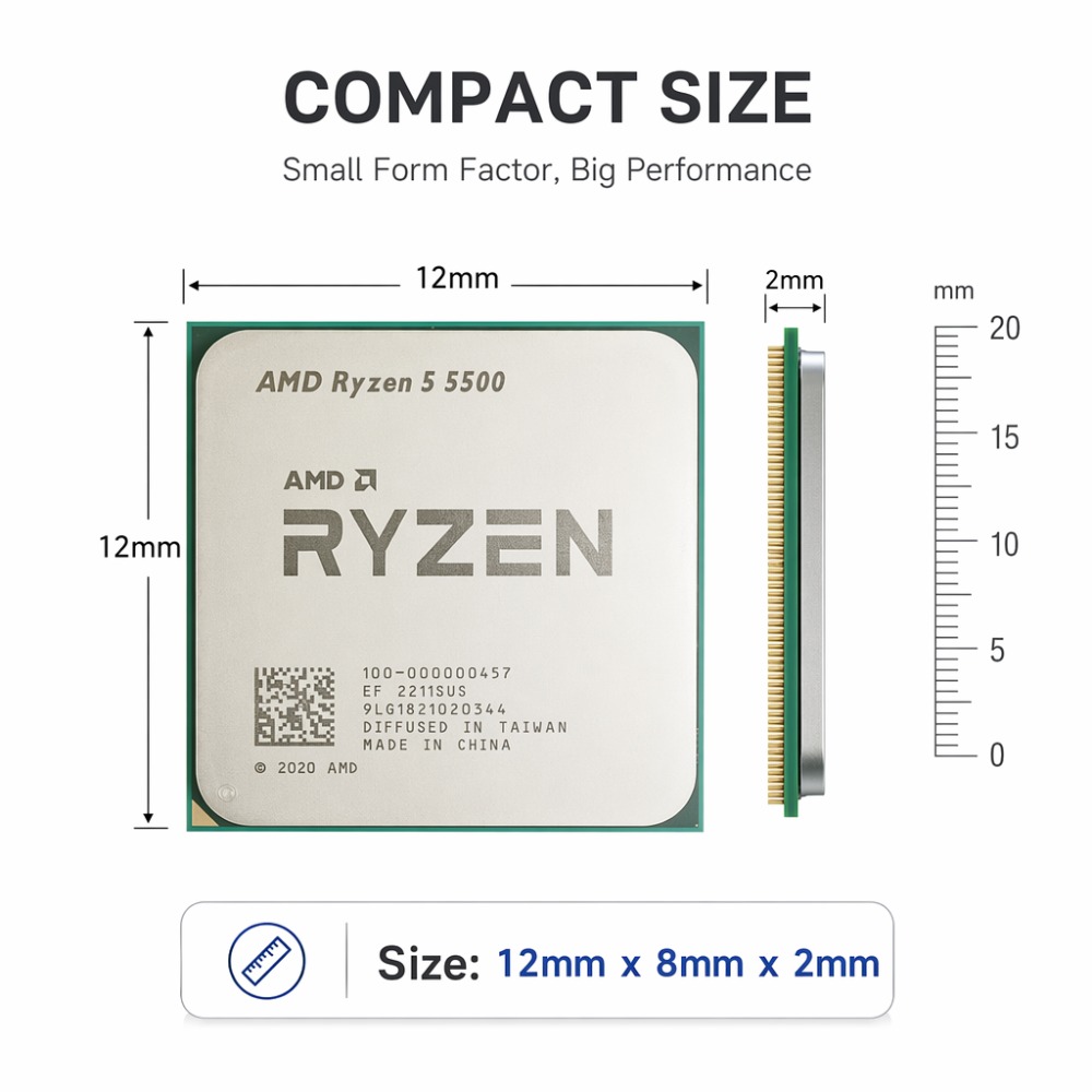 CPU Desktop Gaming Multi-task  - Amd Cpu Ryzen 5 ulasan dan harga
