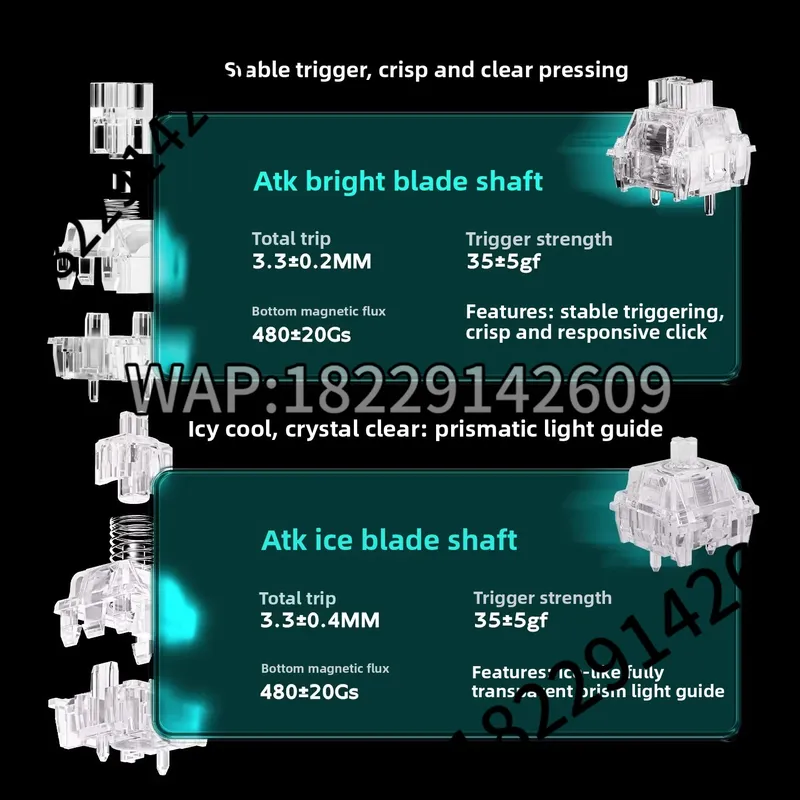 ATK RS7 Air Keyboard Magnetic  - Mechanical Keyboard ulasan dan harga