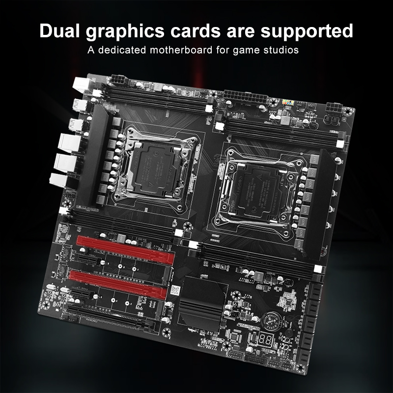 X99 Dual-socket Cpu Motherboar - Pc Gaming Xeon ulasan dan harga