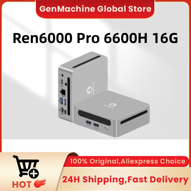 GenMachine AMD Ryzen 5 6600H M - Pc Gaming Ddr5 ulasan dan harga